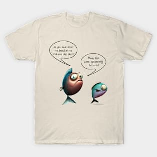 Battered Fish Joke T-Shirt